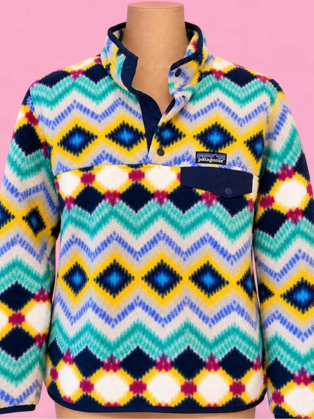 🌟 Patagonia Lightweight Synchilla Snap-T Pullover - Size Small